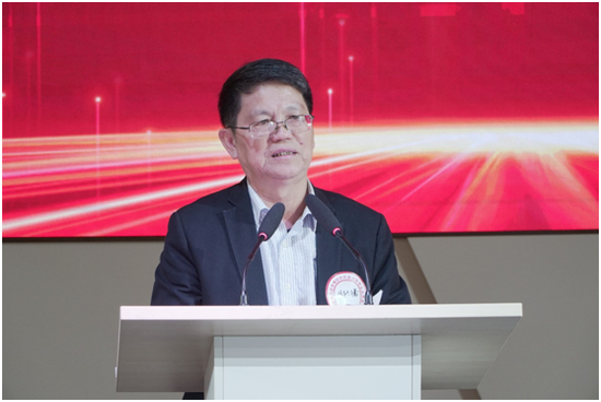 海南省宋慶齡宋耀如研究會(huì)會(huì)長(zhǎng)陳封椿致辭。符敦孝攝